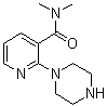structure of CAS# 902836-08-2, N,N-二甲基-2-(1-哌嗪基)-3-吡啶甲酰胺