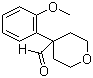 四氢-4-(2-甲氧基苯基)-2H-吡喃-4-甲醛分子结构 (CAS 902836-57-1)