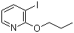 3-碘-2-丙氧基吡啶分子结构 (CAS 902837-45-0)