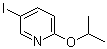 structure of CAS# 902837-54-1, 5-Iodo-2-(1-methylethoxy)pyridine