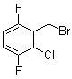 structure of CAS# 90292-67-4, 2-氯-3,6-二氟苄基溴