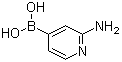 structure of CAS# 903513-62-2, (2-氨基吡啶-4-基)硼酸