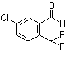 structure of CAS# 90381-07-0, 5-氯-2-(三氟甲基)苯甲醛