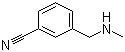 structure of CAS# 90389-96-1, N-甲基-3-氰基苄胺