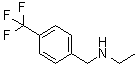 structure of CAS# 90390-12-8, N-[4-(三氟甲基)苄基]乙胺