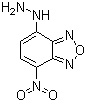 4-肼基-7-硝基-2,1,3-苯并氧杂二唑分子结构 (CAS 90421-78-6)