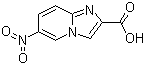 structure of CAS# 904805-51-2, 6-硝基咪唑并[1,2-a]吡啶-2-羧酸