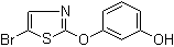 CAS # 904961-08-6, 3-[(5-Bromo-2-thiazolyl)oxy]phenol