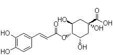 structure of CAS# 905-99-7, 隐绿原酸