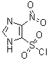 CAS # 90521-82-7, 4-Nitro-1H-imidazole-5-sulfonyl chloride