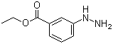 3-肼基苯甲酸乙酯分子结构 (CAS 90556-87-9)