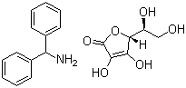 L-抗坏血酸二苯甲胺 (1:1)分子结构 (CAS 905827-27-2)