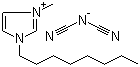 1-辛基-3-甲基咪唑鎓双氰胺盐分子结构 (CAS 905972-84-1)
