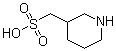 3-哌啶甲磺酸分子结构 (CAS 906073-55-0)