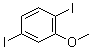 1,4-二碘-2-甲氧基苯分子结构 (CAS 906557-98-0)