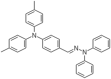 structure of CAS# 906674-39-3, (E)-4-[双(4-甲基苯基)氨基]苯甲醛 2,2-二苯基腙