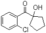 CAS 登录号：90717-17-2, (2-氯苯基)(1-羟基环戊基)甲酮