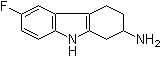 6-氟-2,3,4,9-四氢-1H-咔唑-2-胺分子结构 (CAS 907211-97-6)