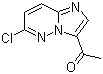 structure of CAS# 90734-71-7, 3-Acetyl-6-chloroimidazo[1,2-b]pyridazine