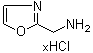 2-恶唑甲胺盐酸盐分子结构 (CAS 907544-38-1)