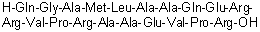 CAS # 907625-64-3, L-Glutaminylglycyl-L-alanyl-L-methionyl-L-leucyl-L-alanyl-L-alanyl-L-glutaminyl-L-alpha-glutamyl-L-arginyl-L-arginyl-L-valyl-L-prolyl-L-arginyl-L-alanyl-L-alanyl-L-alpha-glutamyl-L-valyl-L-prolyl-L-arginine