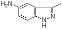 structure of CAS# 90764-90-2, 3-甲基-1H-吲唑-5-胺
