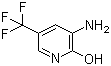 structure of CAS# 90778-25-9, 3-氨基-2-羟基-5-(三氟甲基)吡啶