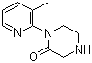 CAS 登录号：907972-86-5, 1-(3-甲基-2-吡啶基)-2-哌嗪酮