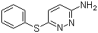 structure of CAS# 90844-35-2, 3-氨基-6-(苯硫基)哒嗪