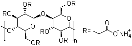 CAS 登录号：9086-60-6, 羧甲基纤维素铵盐