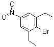 2-Bromo-1,3-diethyl-5-nitrobenzene molecular structure (CAS 90869-06-0)