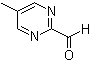 5-甲基嘧啶-2-甲醛分子结构 (CAS 90905-62-7)