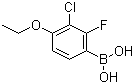 3-Chloro-4-ethoxy-2-fluorophenylboronic acid molecular structure (CAS 909122-50-5)