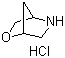 2-氧杂-5-氮杂双环[2.2.1]庚烷盐酸盐分子结构 (CAS 909186-56-7)