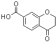 structure of CAS# 90921-09-8, 3,4-二氢-4-氧代-2H-1-苯并吡喃-7-羧酸