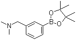 3-二甲基氨基甲基苯硼酸频哪醇酯分子结构 (CAS 909391-56-6)