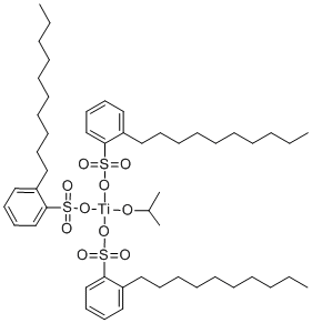 CAS 登录号：90959-84-5, 三(癸基苯磺酸基-κO)(2-丙醇)-钛