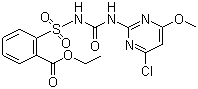 structure of CAS# 90982-32-4, Chlorimuron-ethyl