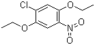 structure of CAS# 91-43-0, 1-氯-2,5-二乙氧基-4-硝基苯