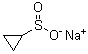 structure of CAS# 910209-21-1, Sodium cyclopropanesulfinate