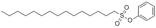 烷基苯磺酸酯分子结构 (CAS 91082-17-6)