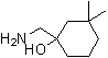 1-(氨基甲基)-3,3-二甲基环己醇分子结构 (CAS 911099-61-1)