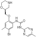 structure of CAS# 911222-45-2, LY 2603618