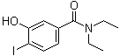 N,N-二乙基-3-羟基-4-碘苯甲酰胺分子结构 (CAS 911228-76-7)