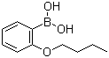 2-丁氧基苯硼酸分子结构 (CAS 91129-69-0)