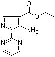 CAS # 91129-95-2, 5-Amino-1-(2-pyrimidinyl)-1H-pyrazole-4-carboxylic acid ethyl ester