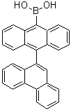 [10-(菲-9-基)蒽-9-基]硼酸分子结构 (CAS 911390-70-0)