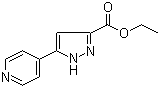 structure of CAS# 911461-42-2, 5-(4-吡啶基)-1H-吡唑-3-羧酸乙酯