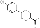 CAS 登录号：91161-85-2, 反式-4-(4-氯苯基)-1-乙酰基环己烷