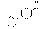 CAS # 91161-89-6, trans-1-[4-(4-Fluorophenyl)cyclohexyl]ethanone